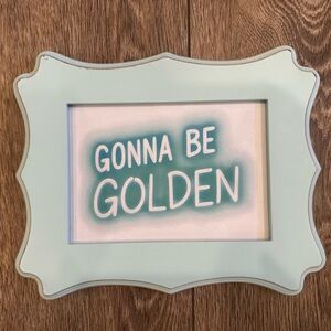 Hobby lobby Mint Green Decorative Frame - Home Accent 5 x 7